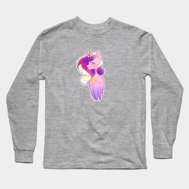 Princess Cadence Long Sleeve T-Shirt by Nullkunst